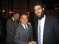 Raskin meets then-President of Cyprus, Tassos Papadopoulos