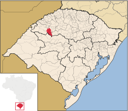 São Miguel das Missões – Mappa