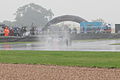 Tristan Gommendy in the F.C. Porto car at a wet Donington Park (2008)