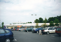 Sainsbury's supermarket in Banbury during 2000. It was enlarged in 2009.