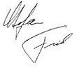 Signature de Štefan Füle