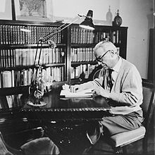 Man sitting at his desk