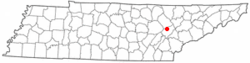 Location of Midtown, Tennessee