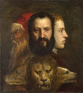 Allegory of Prudence, by Titian