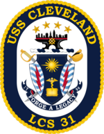 USS Cleveland Coat of Arms