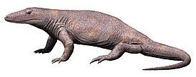 Реконструкция Varanosaurus acutirostris