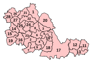 Parliamentary constituencies in West Midlands (2010-2024)