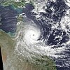 Winifred making landfall in Queensland