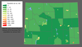 Image 57The largest population centers are Cheyenne (southeast) and Casper. (from Wyoming)