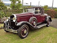 1930 Oldsmobile Roadster convertible (New Zealand)