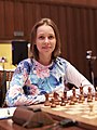 Former Women's World Champion and world no. 5 Mariya Muzychuk played on board one for Ukraine