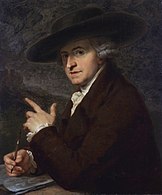 Antonio Zucchi [Kauffman's husband] (1781), oil on canvas, 76 x 63 cm., private collection
