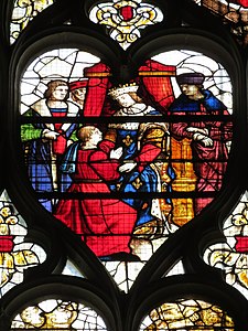 Detail of the Chapel of Saint-Joseph window
