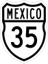 Federal Highway 35 shield