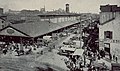 Image 27Central Market stood on Fourth Street from 1850 to 1966 (from History of Columbus, Ohio)