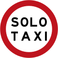 SR-34 Taxi parking zone