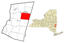 Location of Austerlitz, New York