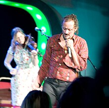David Tibet performing with Current 93 in 2007.