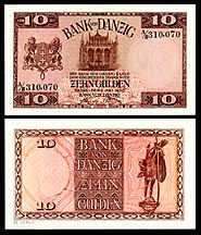 10 Gulden (1930) Artushof