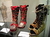 Charlton Heston and Jack Hawkins's caliga sandal-boots