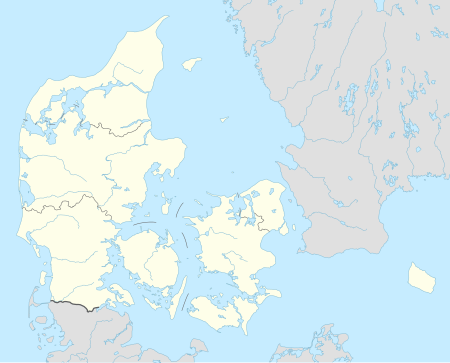 Locations of the 2020–21 Damehåndboldligaen