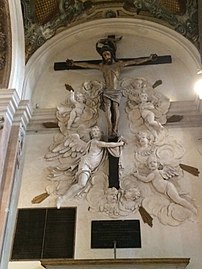 Crocifisso della navata di sinistra, Duomo di Udine