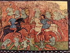 Sinagoga de Dura Europos: Batalla de Eben Ezer.