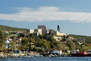 O Castelo de Eskihisar, no distrito de Gebze