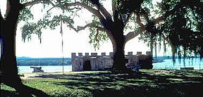 Fort Frederica heute