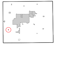 Location in Garfield County and the state of Oklahoma