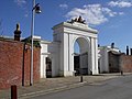 Gate to the Royal Clarence Victualling Yard