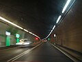 Interior of the Gotthard Road Tunnel