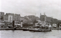 Hamburger Hafen, Schlepperbrücke 1965