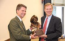 Scott Emmerich receives the 2010 Harry Yount Award