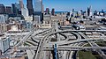Image 25Aerial photo of the Jane Byrne Interchange (2022) after reconstruction, initially opened in the 1960s (from Chicago)