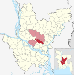Location of Keraniganj