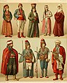 Historical Turkish costumes, 1880s, Smithsonian Libraries