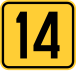 State Road 14 shield}}