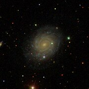 NGC 2575 (                    μ        =        29                  ,                          7                      ∘                                {\displaystyle \mu =29{,}7^{\circ }}  )