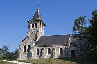 L'église Saint-Julien de Neuville-sur-Ailette.