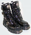 New Rock platform boots