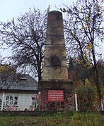 "Tatar Pole"; monument erected to celebrate the 1717 victory against the Tatars