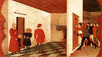 Paolo Uccello Miracle of the Desecrated Host (Scene 2), 43 x 58 cm
