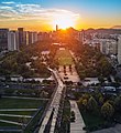 Vista aérea desde Parque Juan Pablo II