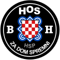 Patch used by some HOS soldiers in Bosnia and Herzegovina