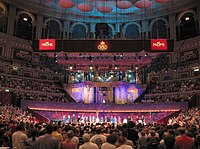 Proms Concert, Royal Albert Hall, London