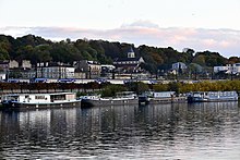 Les quais de Seine à Villeneuve-Saint-Georges