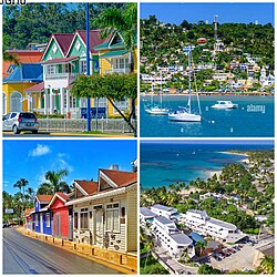 View of Samana and Las terrenas