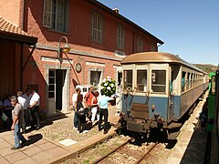 Estación ferroviaria.