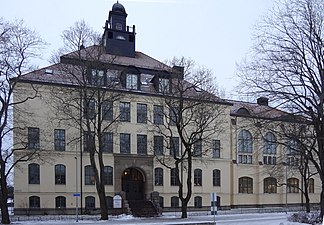 Högre allmänna läroverket[36], Smedjegatan 3, Emil Befwe (1860-1939), 1918, jugend